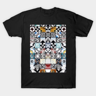 Ancient floor tiles oil painting T-Shirt